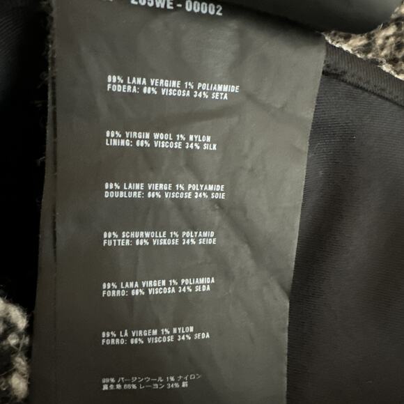 Prada Womens Flare A-Line Gray Wool Tweed Skirt Size US 6/ IT 42 Classic Preppy - Picture 7 of 8